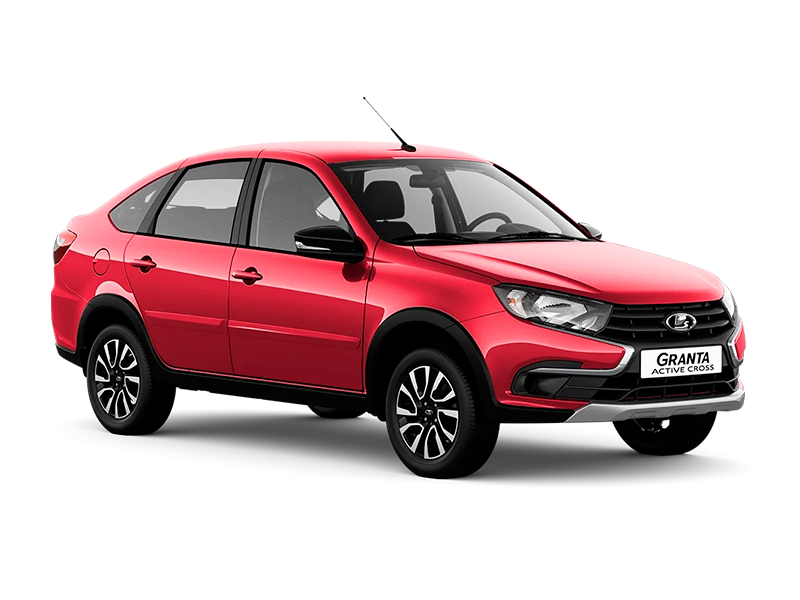 Купить Lada Granta Active Cross в Казани - Бордовый "Фламенко" (181) - Металлик